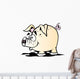 Cartoon Pig Wall Decal