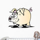 Cartoon Pig Wall Decal