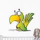 Cartoon Parrot Wall Decal