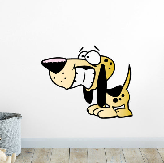 Cartoon Dog Smiling Wall Decal