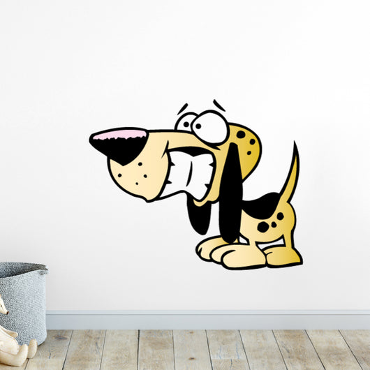 Cartoon Dog Smiling Wall Decal