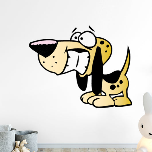 Cartoon Dog Smiling Wall Decal