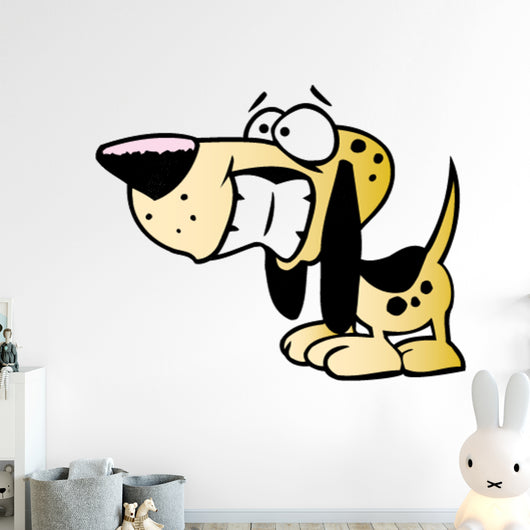 Cartoon Dog Smiling Wall Decal