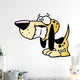 Cartoon Dog Smiling Wall Decal