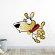 Cartoon Dog Running Wall Decal