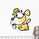 Cartoon Puppy Wall Decal