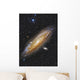 Messier 31 Andromeda Galaxy Vertical Wall Decal
