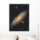 Messier 31 Andromeda Galaxy Vertical Wall Decal