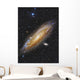 Messier 31 Andromeda Galaxy Vertical Wall Decal