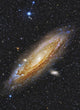 Messier 31 Andromeda Galaxy Vertical Wall Decal