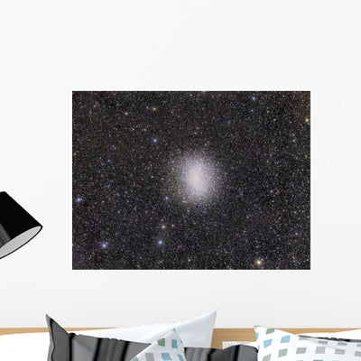 Omega Centauri Globular Star Wall Decal shown on a wall
