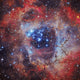 Rosette Nebula Light Wall Decal
