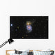 Whirlpool Galaxy and Its Wall Decal