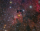 Cave Nebula and Surroundings Wall Decal
