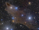 Dark Shark Nebula Cepheus Wall Decal