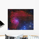 Flaming Star Nebula Constellation Wall Decal