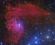Flaming Star Nebula Constellation Wall Decal