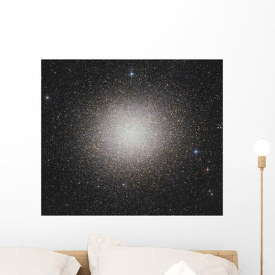 Omega Centauri Globular Cluster Wall Decal shown on a wall