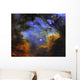 Colorful Pelican Nebula Constellation Wall Decal