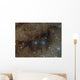 Blue Oval Reflection Nebula Wall Decal