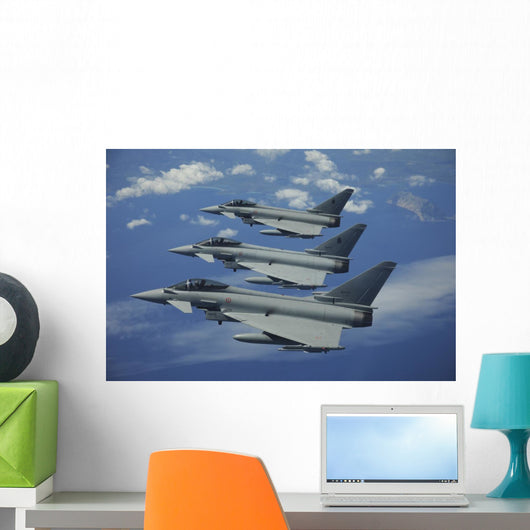 Three Italian Air Force In-Flight Wall Decal