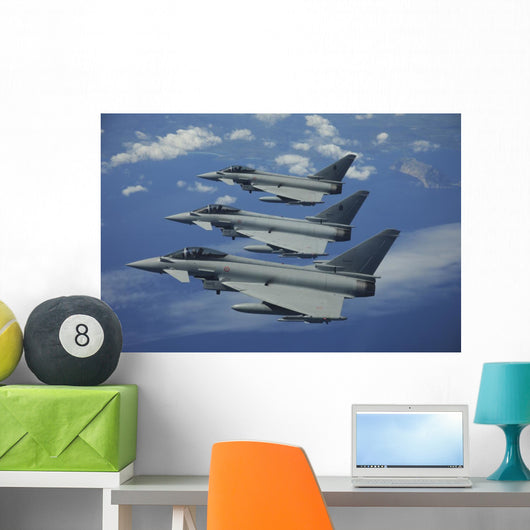 Three Italian Air Force In-Flight Wall Decal