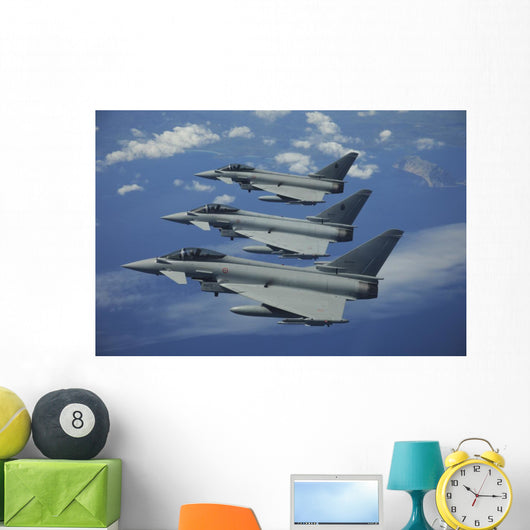 Three Italian Air Force In-Flight Wall Decal