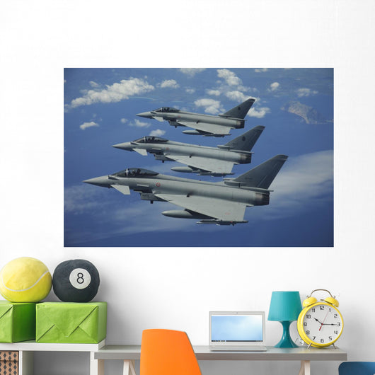 Three Italian Air Force In-Flight Wall Decal