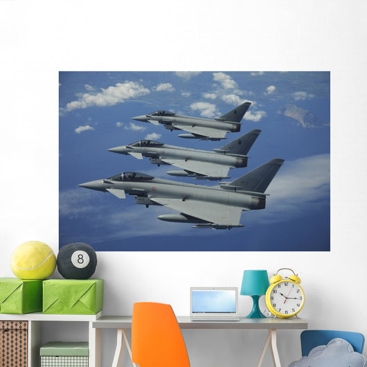 Three Italian Air Force In-Flight Wall Decal