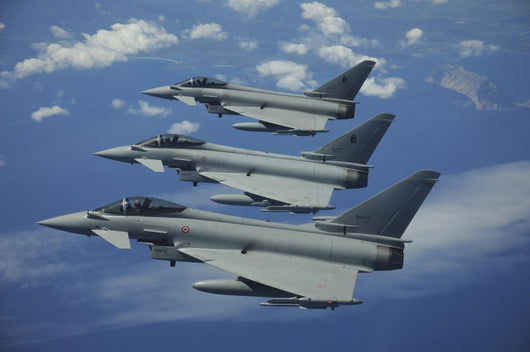 Three Italian Air Force In-Flight Wall Decal
