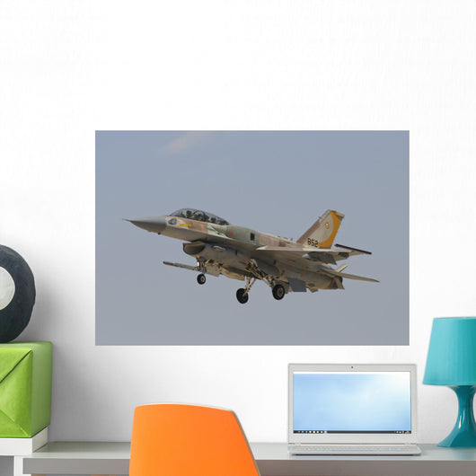 Israeli Air Force F-16i In-Flight Wall Decal