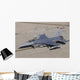 Us Air Force F-16c Top Left Wall Decal