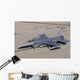Us Air Force F-16c Top Left Wall Decal