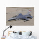 Us Air Force F-16c Top Left Wall Decal