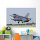 Turkish Air Force F-16d Taking Off Wall Decal