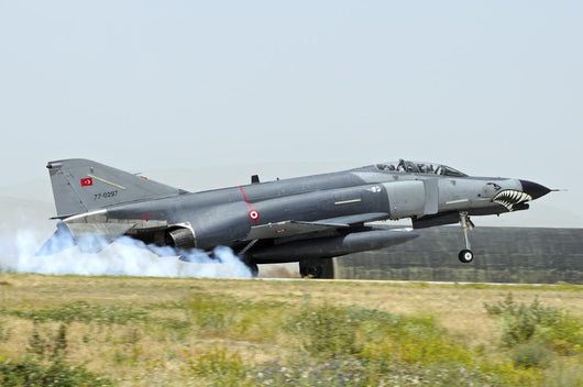 Turkish Air Force F-4e Right Side Wall Decal