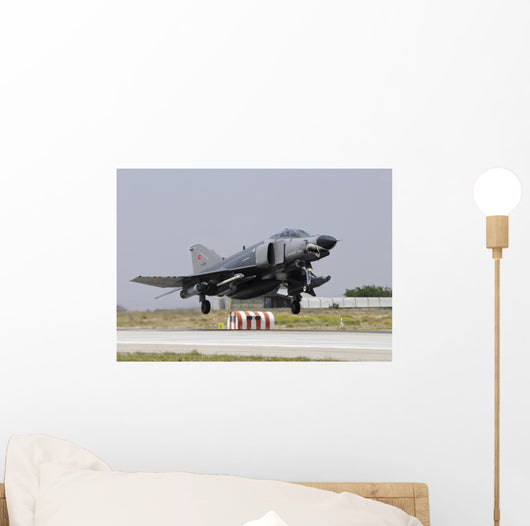 Turkish Air Force F-4e Right Profile Wall Decal