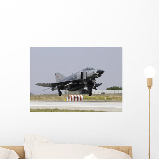 Turkish Air Force F-4e Right Profile Wall Decal