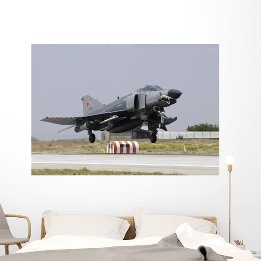 Turkish Air Force F-4e Right Profile Wall Decal