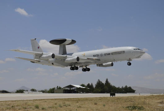 Boeing E-3a Awacs NATO In-Flight Wall Decal
