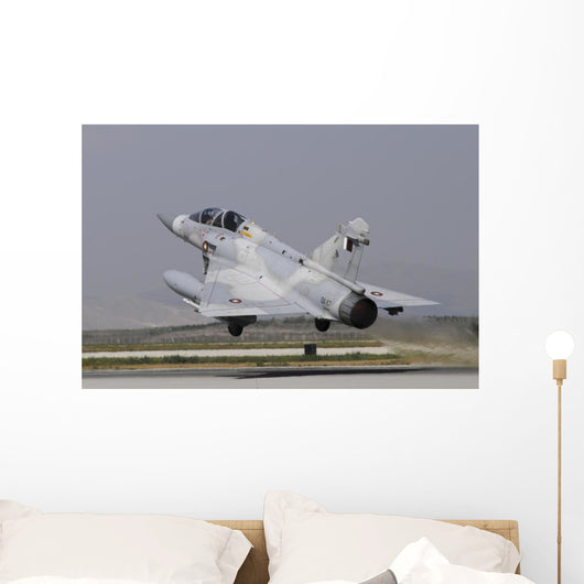 Mirage 2000-5dda from Qatar Taking Off Wall Decal