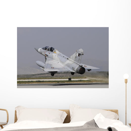 Mirage 2000-5dda from Qatar Taking Off Wall Decal
