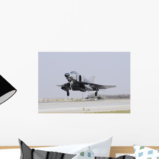 Turkish Air Force F-4e Taking Off Wall Decal