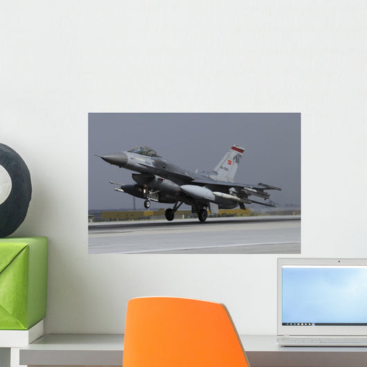 Turkish Air Force F-16c Wall Decal