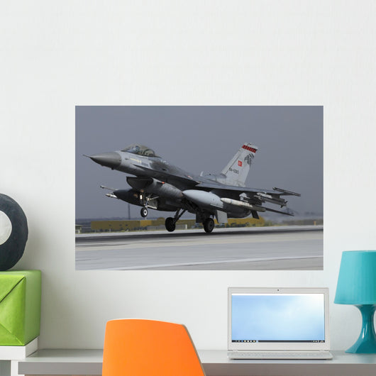 Turkish Air Force F-16c Wall Decal