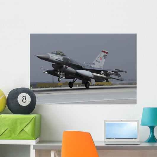 Turkish Air Force F-16c Wall Decal