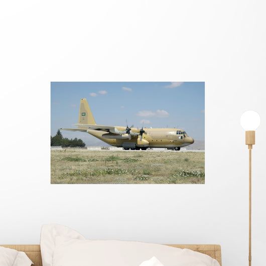 Royal Saudi Air Force Cargo Plane Wall Decal