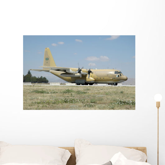 Royal Saudi Air Force Cargo Plane Wall Decal
