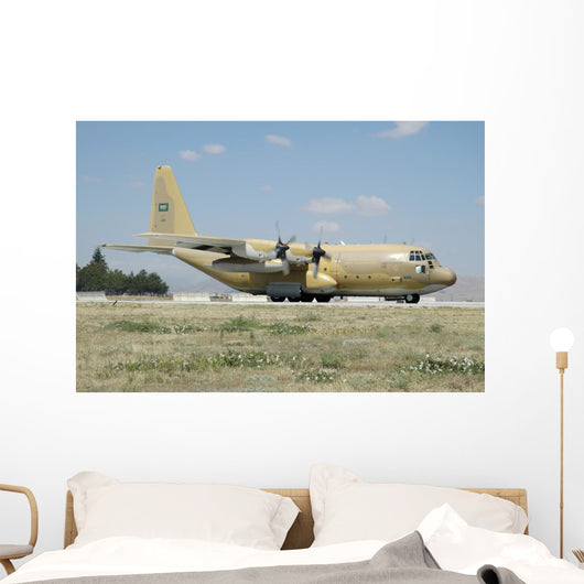 Royal Saudi Air Force Cargo Plane Wall Decal