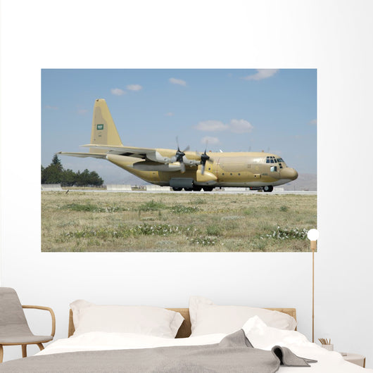 Royal Saudi Air Force Cargo Plane Wall Decal